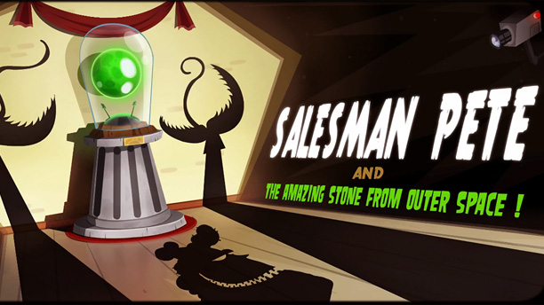 Salesman Pete and the Amazing Stone from Outer Space! Salesman Pete and the Amazing Stone from Outer Space!